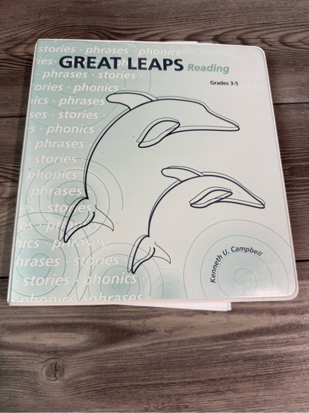 The Great Leaps Reading Program Binder Grades 3-5 || Homeschool Reading Program